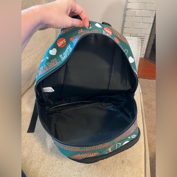 Miami hurricanes backpack - Picture 6 of 6